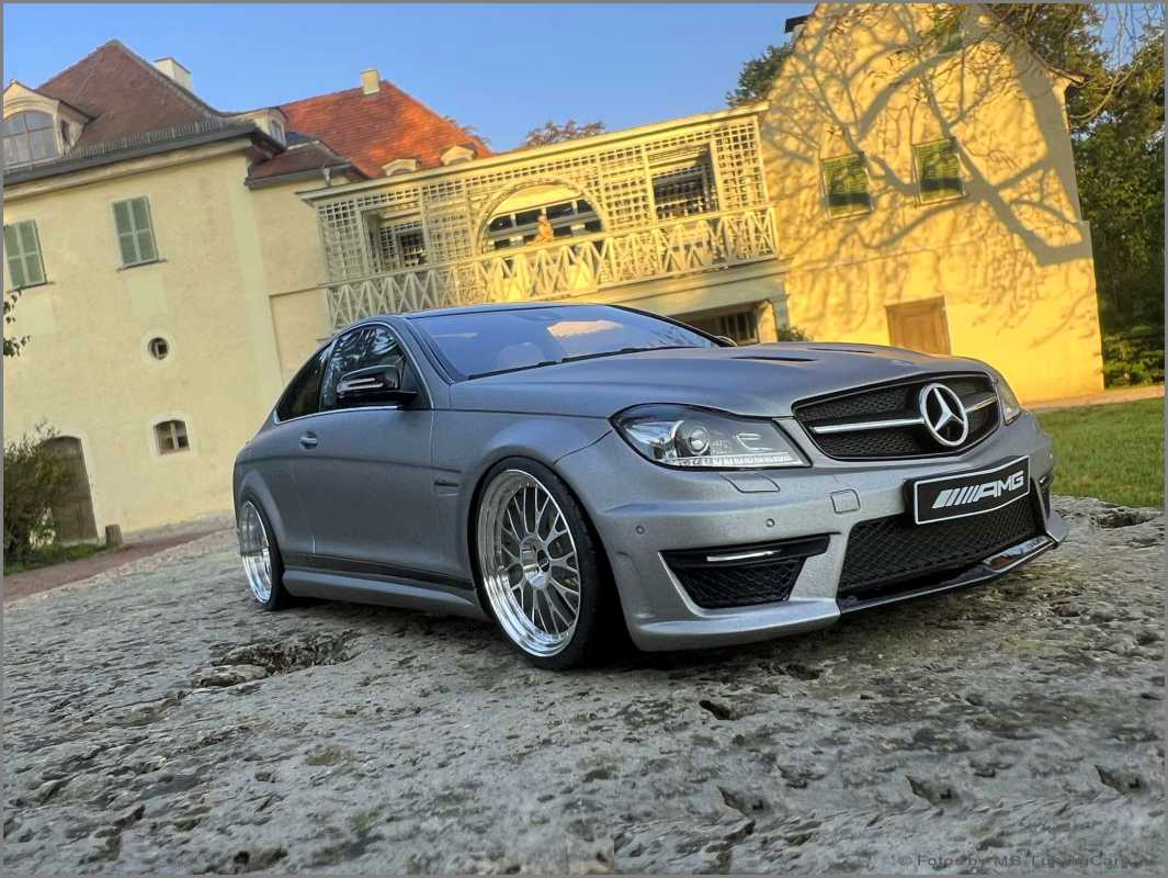 1:18 Mercedes C63 AMG V8 Edition 507 Bj. 2013 Grey = OVP + RAR !!